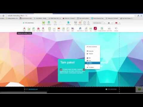 Hazır Site Yeni Sayfa Ekleme