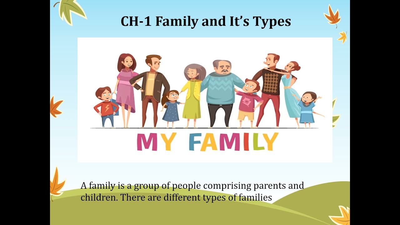 Class 3, Social Science, Chapter 1, Family and Its Types by Anukriti Gupta
