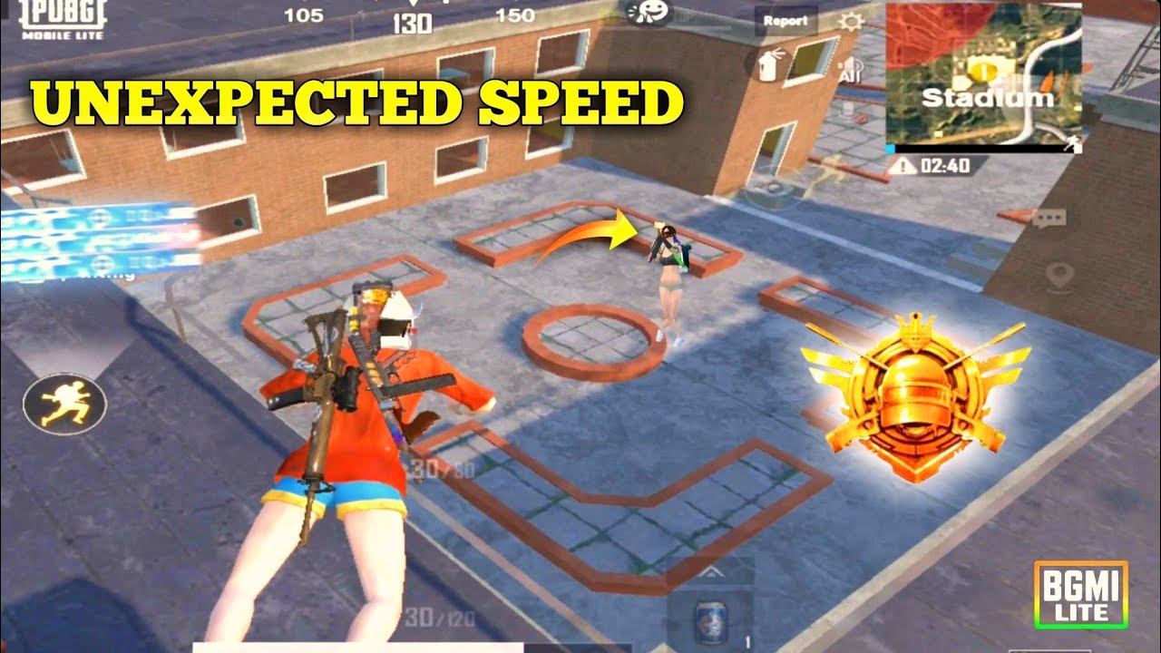 UnExpected Speed 🔥 • Impossible 1v4 CLUTCHES • Pubg Mobile Lite Bgmi ...