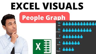 : People Graph in Excel - How to Create Visuals in Excel