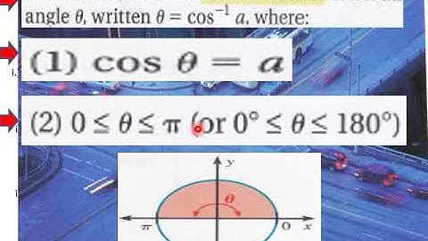 9 4 L V Evaluate Inverse Trigonometric Functions Pt 1