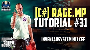 RageMP Scripting Tutorial #31 - Inventarsystem mit CEF #5 [C#/Javascript] [Deutsch]