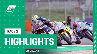 MotoE™ 2023 #ItalianGP | Race 1 Highlights 🔋