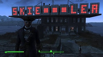 Fallout 4 Scrolling Animation Sign