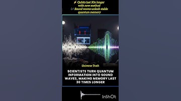 Quantum Leap: Scientists Store Quantum Information 30x Longer Using Sound Waves