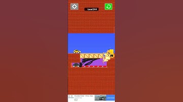 DRAW BRIDGE LEVEL 244 | DRAW BRIDGE CAR | DRAW BRIDGE GAMEPLAY | DRAW BRIDGE | #games #karansaksenas