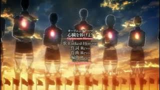 Shingeki no Kyojin (Shinzou Wo Sasageyo opening) HD