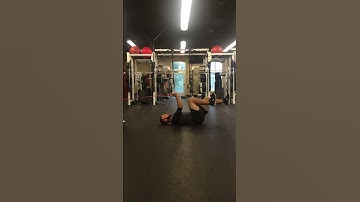 1/2 Deadbug w/ Overhead Band