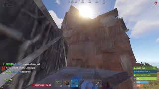 Rust Hacker 3x headshot with bow, aimbot and ESP