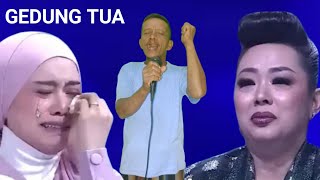 Viral ! Lesty dibikin mewek Bapak tua ini bawakan lagu gedung tua|D'ACADEMY 7 AUDITION
