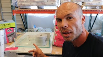 GLASS BOX TEST!! -- ARDEX SHOWER SYSTEM