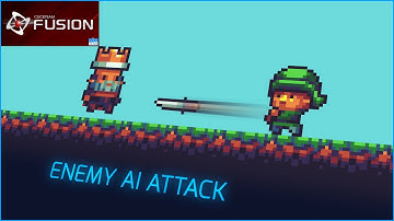 Tutorial #10 ENEMY AI ATTACK "King Magic" in Clickteam Fusion 2.5 Platformer