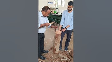 Wooden Block Prepping & Mounting on Lathe | Project Reveal Coming Next! #woodworking #carvingtools