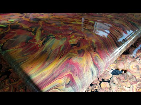 (032) Anita acrylique Can Passoire Pour- acrylique Verser Tutorial