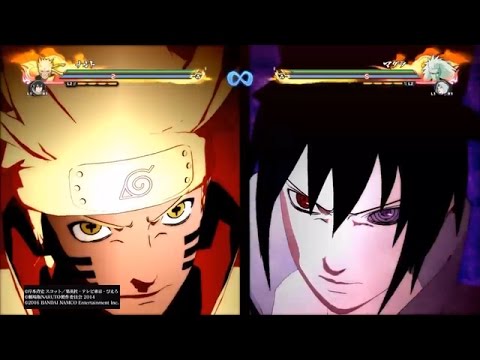 合体奥義/合体覚醒 ナルト・サスケ（六道）NARUTO-ナルト-疾風伝 ナルティメットストーム4