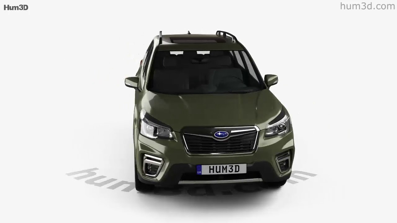 Subaru forester 3d model Subaru forester 3d model