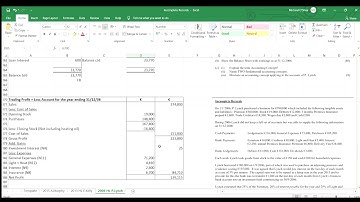 Accounting: Incomplete Records 2007