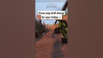 I casually hit a CROSS MAP drill charge 😱 #shorts #gaming #modernwarfare2 #mw2 #cod #trickshot