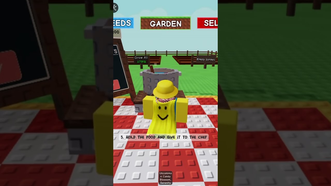  NEW GAG COOKING UPDATE TUTORIAL Growagarden Roblox Discordserver Giveaway LGPr