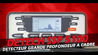 Détectez Jusquà 5M De Profondeur Avec Le Détecteur Detech Ssp5100 Grande Profondeur