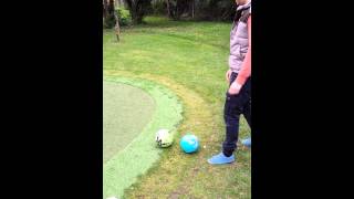 Footgolf in Hull . Grant tucker fail