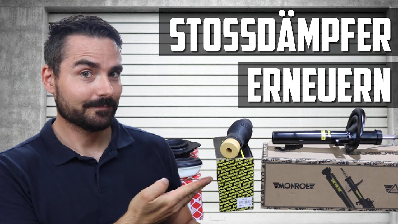 Stoßdämpfer selbst wechseln incl. Domlager, Wälzlager und Staubschutzmanschetten - McPherson