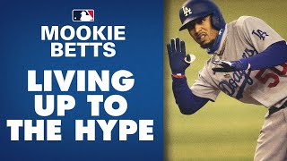 Mookie Betts - Tearing it up in first season with Dodgers! (8 home runs, amazing in the field)