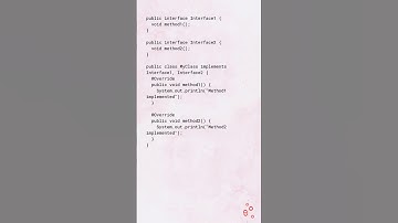 OS1155 interfaces and abstract classes 2