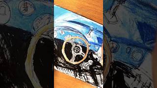 Echidna 1959 speed drawing #timelapse #artistsonyoutube #lineart #sportscar #drawing #viral #art