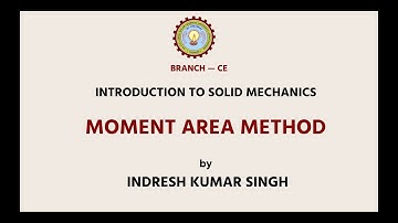 Introduction To Solid Mechanics | Moment Area Method | AKTU Digital Education