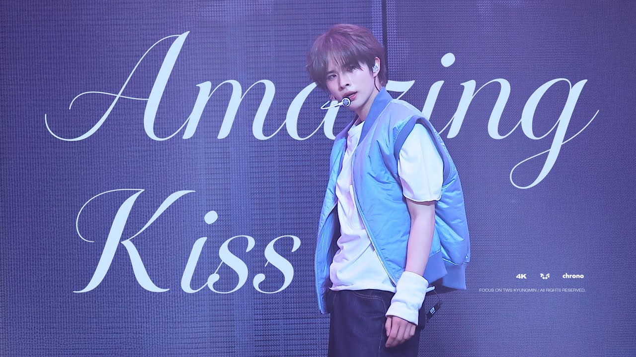 [4k] 250601 WEVERSE CON ‘Amazing Kiss(cover)’ FOCUS ON TWS KYUNGMIN  투어스 경민 직캠 FANCAM
