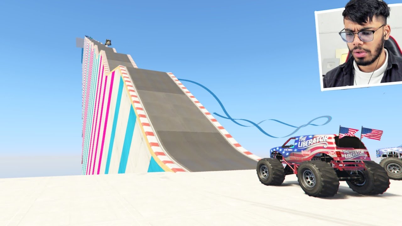 Monster Truck Parkour 777.777% People Get Angry After This GTA 5 Race!