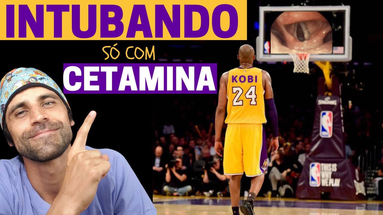 INTUBAÇÃO só com CETAMINA?? CONHEÇA a TÉCNICA KOBI !!