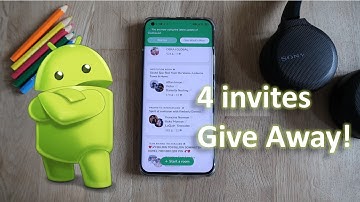 Clubhouse for Android is here  - I am giving away 4 invites!