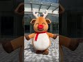 Adult 2 6m Christmas Deer Inflatable Plush Mascot Costume Adult 2 6m Christmas Deer Inflatable Plush Mascot Costume