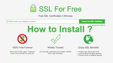 How to install Free SSL Let