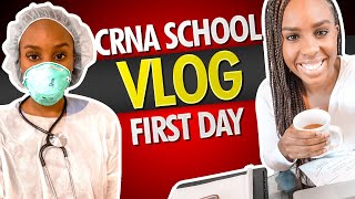 FIRST DAY OF CRNA SCHOOL | VLOG