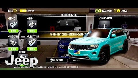 JEEP GRAND CHEROKEE - STAGE 3 ENGINE TUNED - CAR PARKING MULTIPLAYER 2 - ANDROID GAMEPLAY