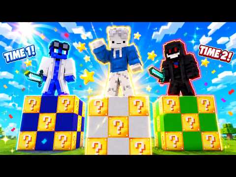 BATALHA DE LUCKY BLOCK COM A ELEMENTAL CRAFT