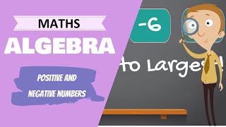 Algebra - Negative And Positive Numbers 6Th Class Maths Lesson