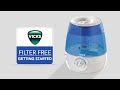 Vicks Filter-Free Ultrasonic Cool Mist Humidifier V4600 - Getting Started