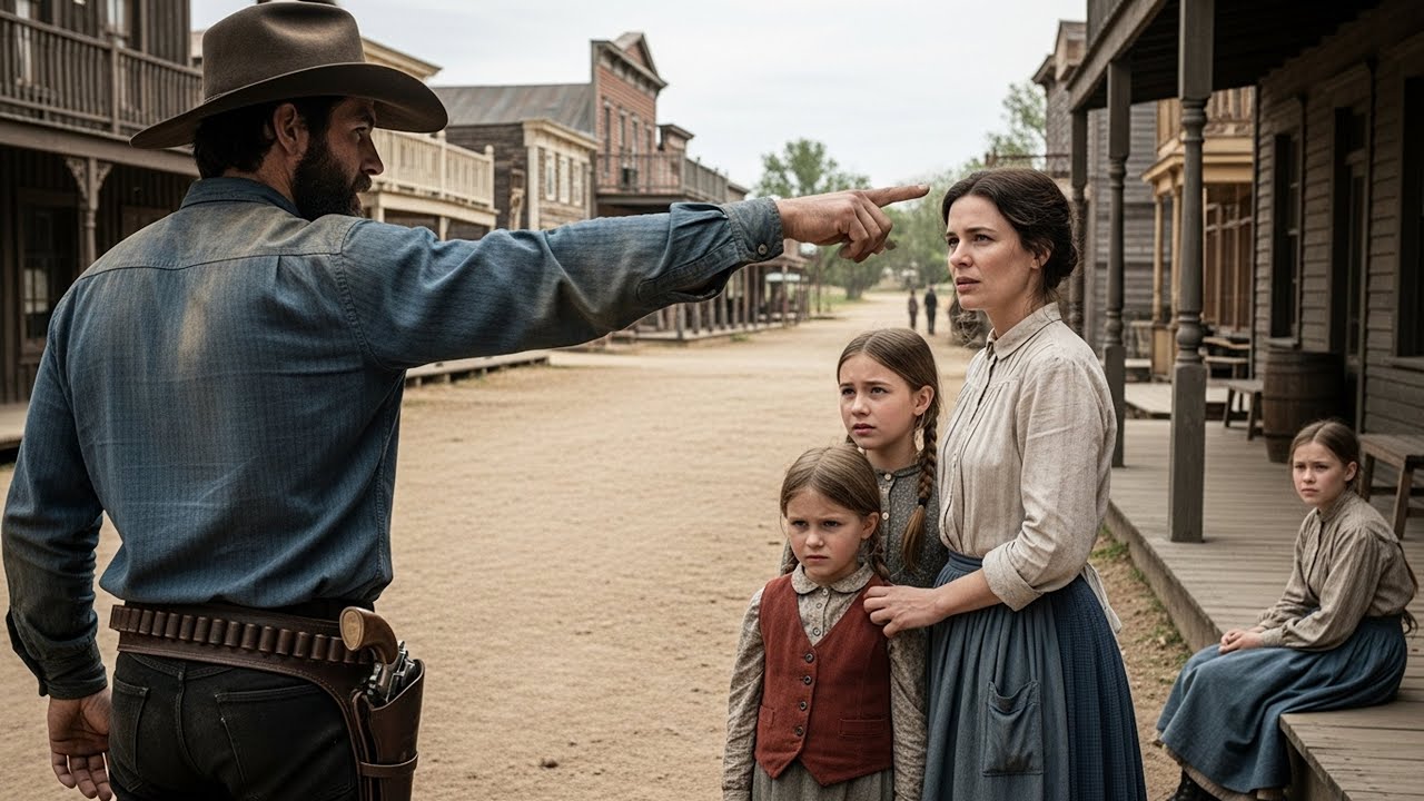 She Was Being Sold With Her Three Kids, Then a Cowboy Said: 