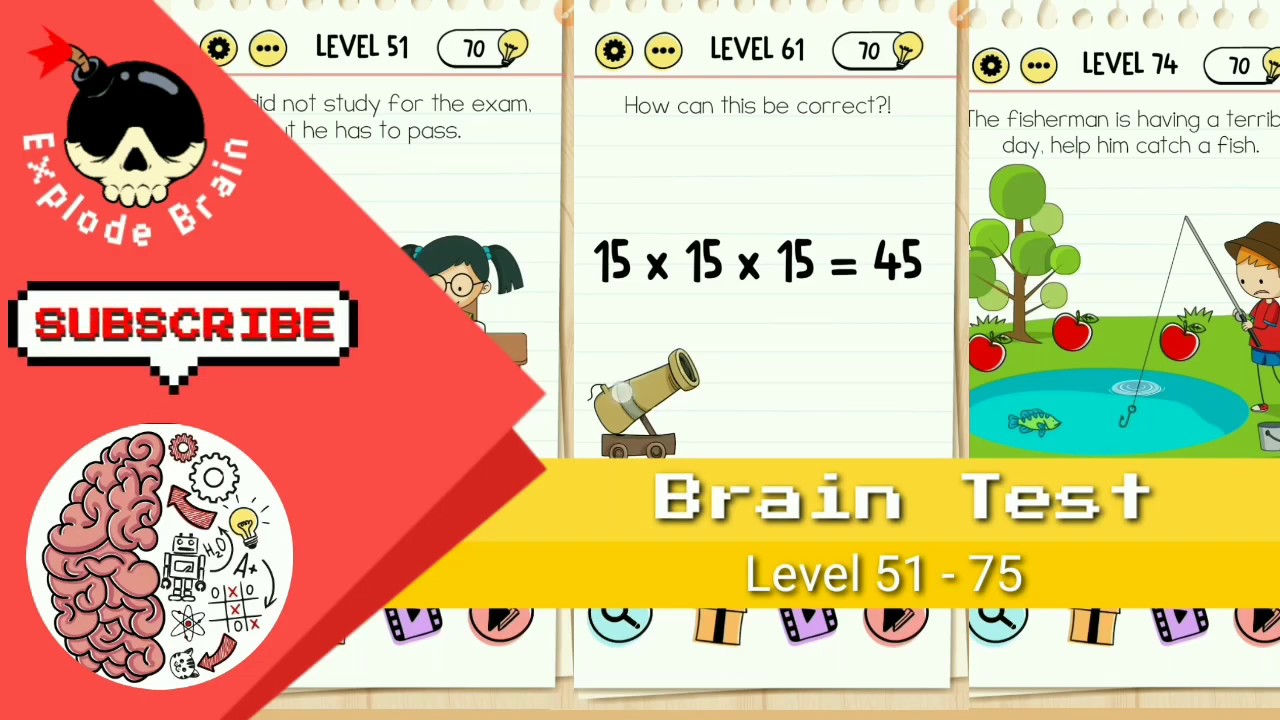 Brain test 51. Brain Test уровень 51. Игра Brain Test уровень 75. Брайан тест уровень 75. Уровень 51 в Brain 2024.