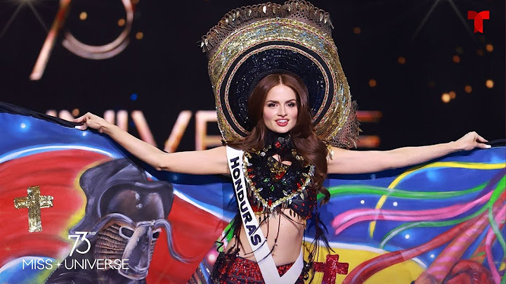 Miss Honduras llega a la Competencia Preliminar de Miss Universo 2024 con Traje Típico | Telemundo