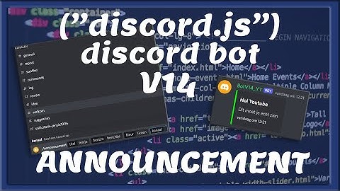 SLASH ANNOUNCMENT/AANKONDIGING || Discord v14 [Nederlands/Dutch]
