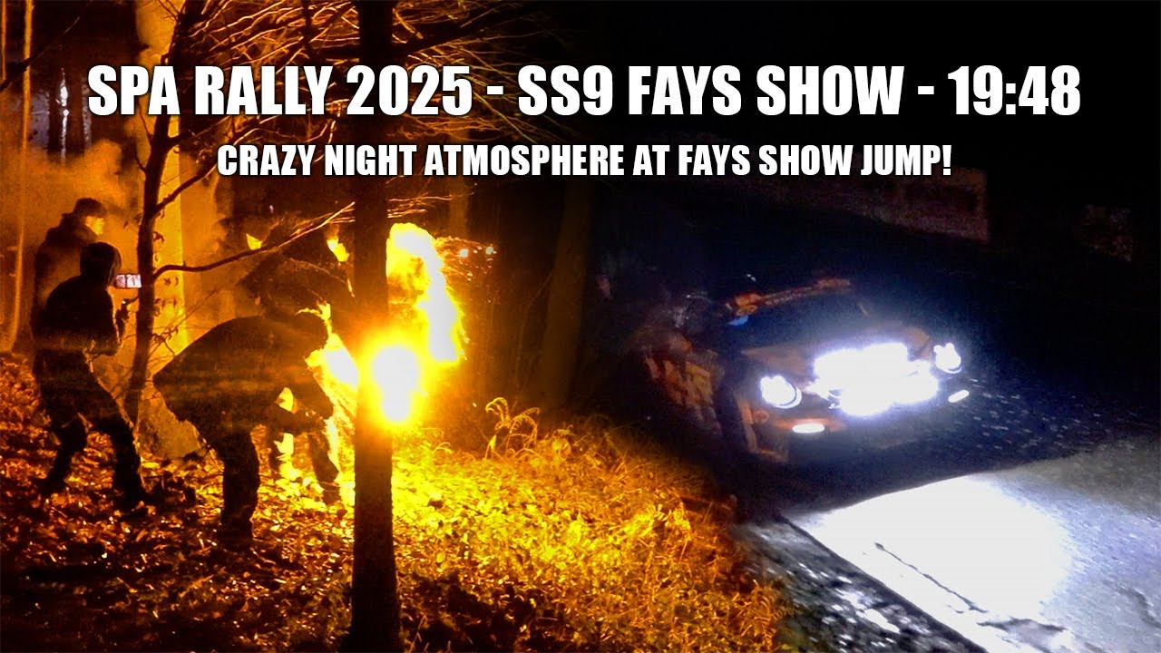 Ралли Спа 2025 - Jump SS9 Fays Show - 