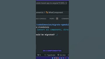 Como converter componentes Angular antigos para a nova Standalone API com Schematics?