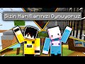 Minecraft PE'de Sizin Haritalarınızı Oynuyoruz!! [2]