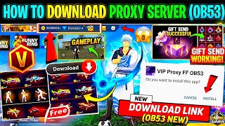 HOW TO DOWNLOAD PROXY SERVER IN FREE FIRE, HOW TO USE PROXY SERVER IN FREE FIRE, VIP PROXY SERVER
