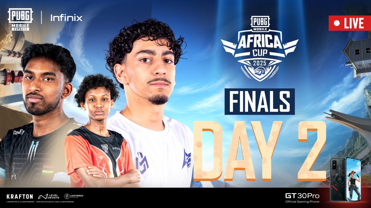 [EN] 2025 PUBG MOBILE AFRICA CUP | FINALS - DAY 2